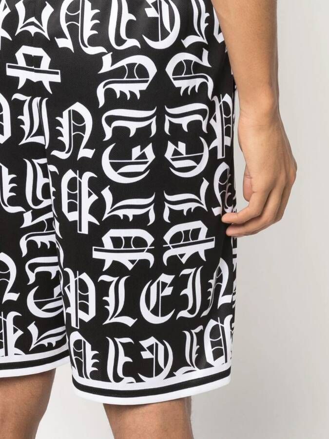 Philipp Plein Joggingshorts Zwart