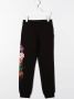 Philipp Plein Junior Broek met bloe print Zwart - Thumbnail 2