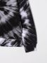 Philipp Plein Junior Hoodie met tie-dye print Zwart - Thumbnail 3
