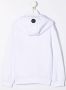 Philipp Plein Junior Hoodie verfraaid met doodskop Wit - Thumbnail 2
