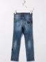 Philipp Plein Junior Jeans met borduurwerk Blauw - Thumbnail 2
