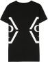 Philipp Plein Junior T-shirt met logoprint Zwart - Thumbnail 2