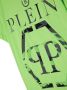 Philipp Plein Junior T-shirt met logoprint Groen - Thumbnail 3