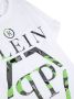 Philipp Plein Junior T-shirt met logoprint Wit - Thumbnail 3
