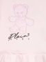 Philipp Plein Junior Mini-jurk met teddybeerprint Roze - Thumbnail 3