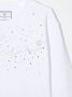 Philipp Plein Junior Sweater met geborduurd logo Wit - Thumbnail 3