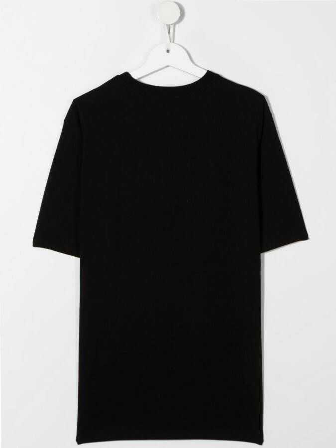 Philipp Plein Junior T-shirt met ronde hals Zwart