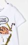 Philipp Plein Junior T-shirt met tijgerprint Wit - Thumbnail 3