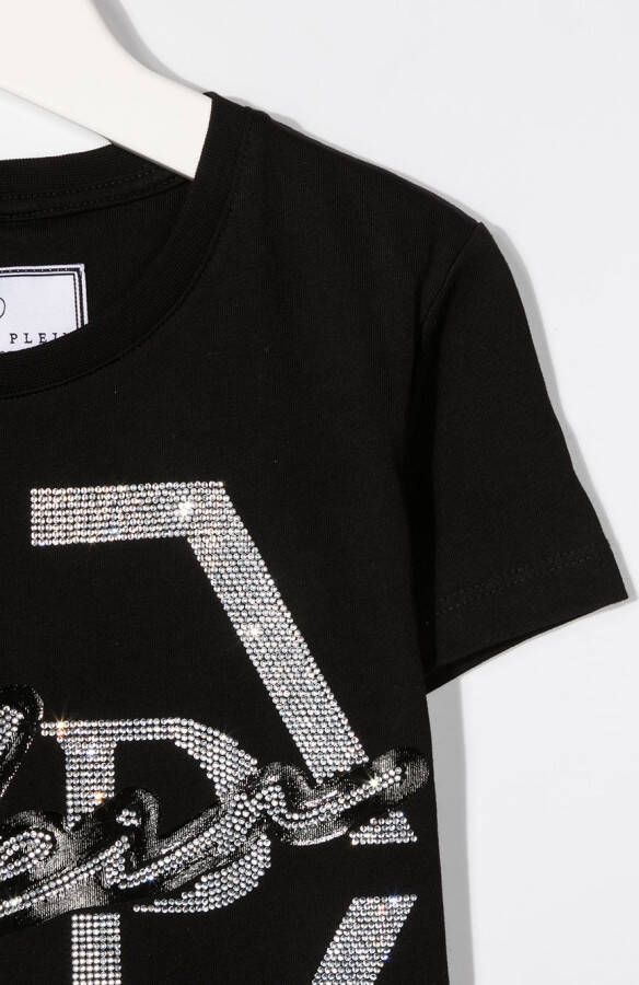 Philipp Plein Junior T-shirt Zwart