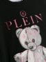 Philipp Plein Junior T-shirt met teddybeerprint Zwart - Thumbnail 3