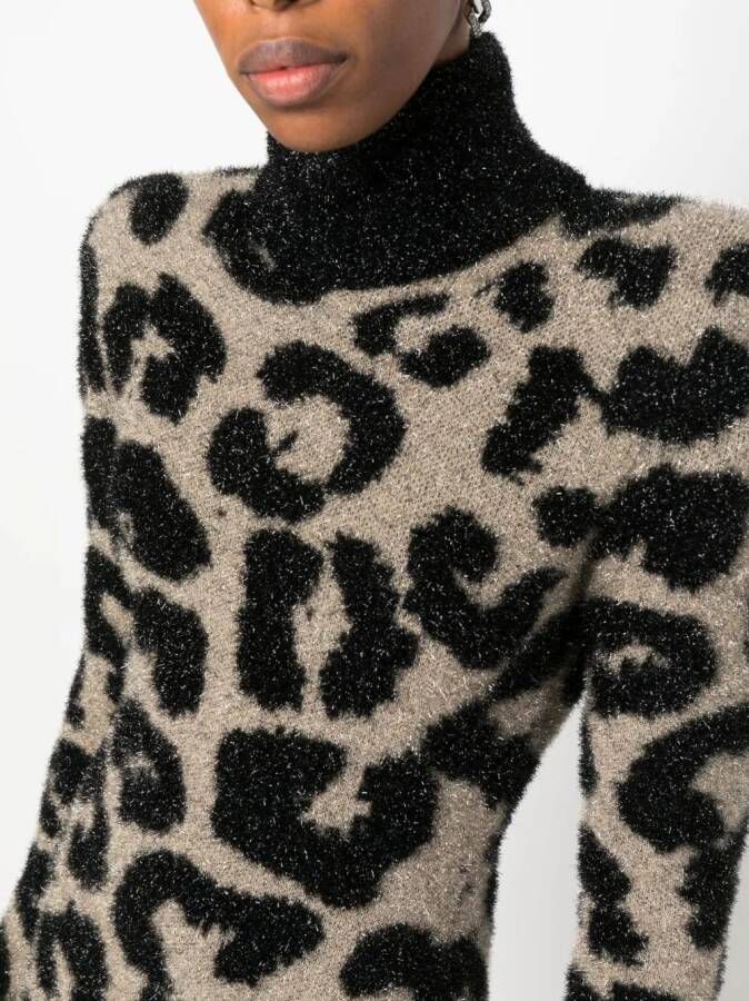 Philipp Plein Jurk met print Zwart