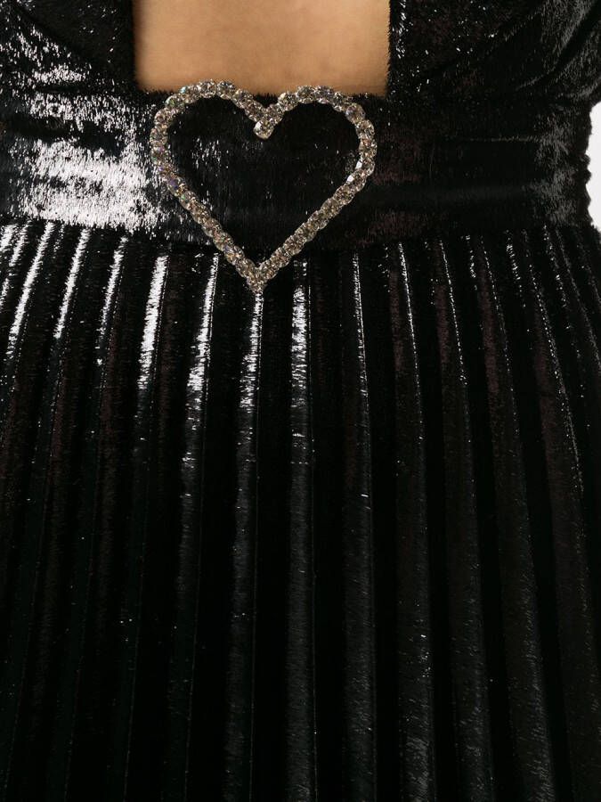 Philipp Plein Jurk van lurex Zwart