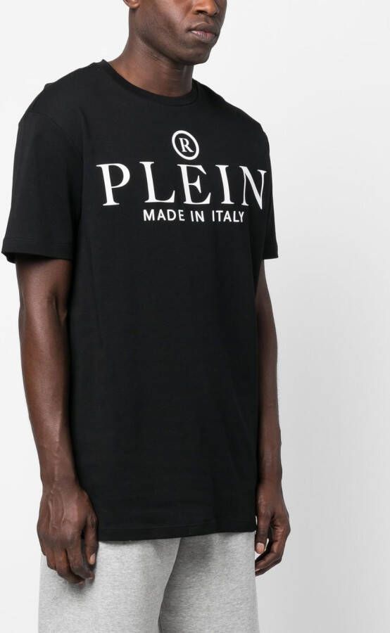 Philipp Plein Katoenen T-shirt Zwart