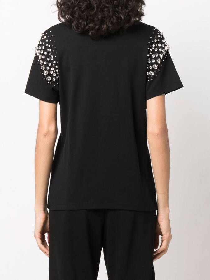 Philipp Plein Katoenen T-shirt Zwart