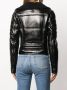 Philipp Plein Lammy motorjack Zwart - Thumbnail 4