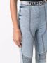 Philipp Plein Legging met logoband Blauw - Thumbnail 5