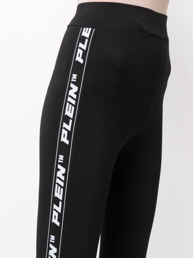 Philipp Plein Legging met logoprint Zwart