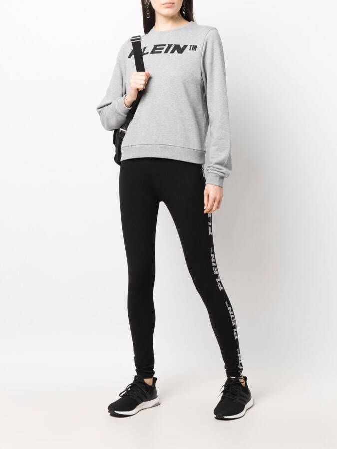 Philipp Plein Legging met studs Zwart