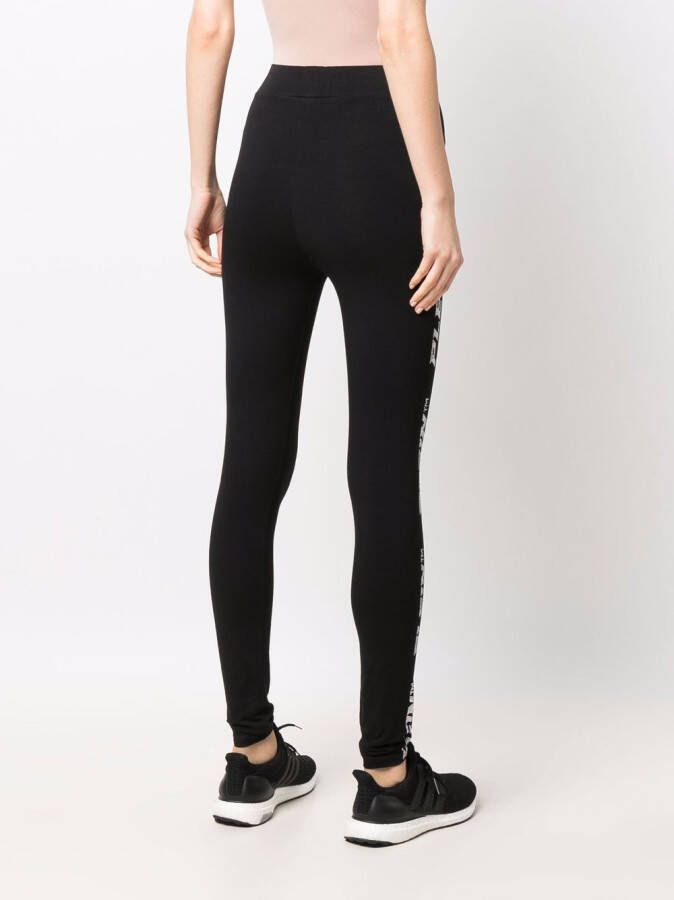 Philipp Plein Legging met studs Zwart