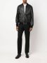 Philipp Plein Leren bomberjack Zwart - Thumbnail 2