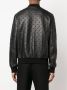 Philipp Plein Leren bomberjack Zwart - Thumbnail 4