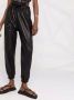 Philipp Plein Leren trainingsbroek Zwart - Thumbnail 3