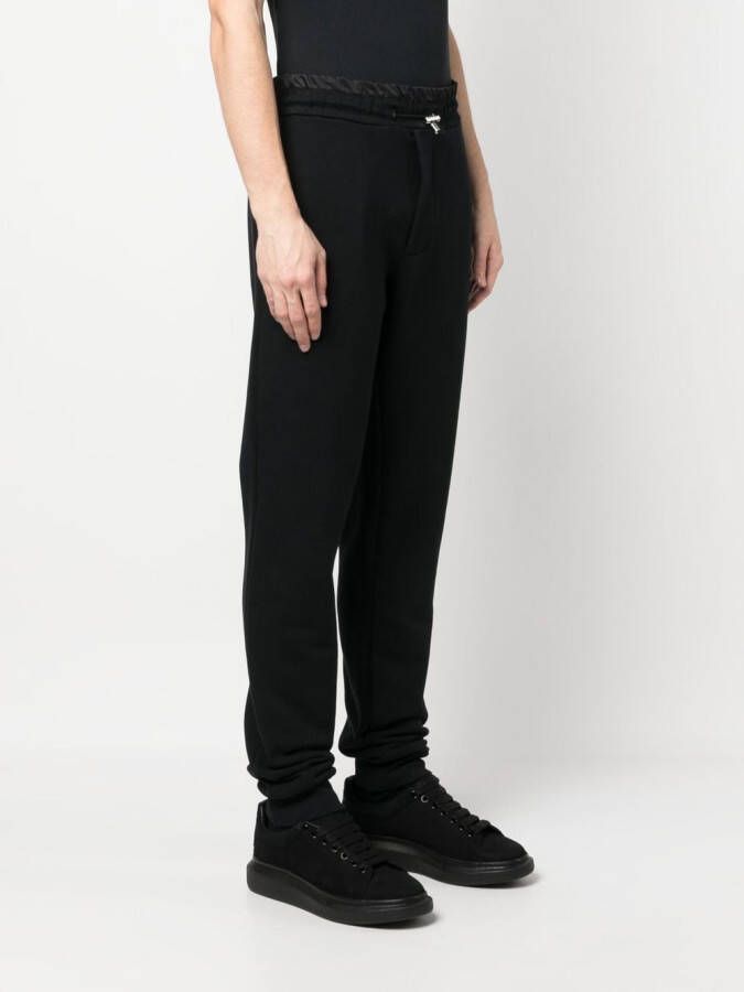 Philipp Plein Trainingsbroek met logopatch Zwart