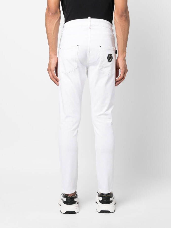 Philipp Plein Skinny jeans Wit
