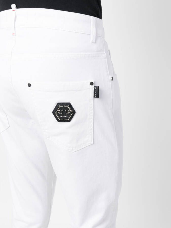 Philipp Plein Skinny jeans Wit