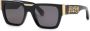 Philipp Plein Zonnebril met vierkant montuur Zwart - Thumbnail 2
