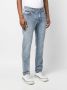 Philipp Plein Jeans met logoplakkaat Blauw - Thumbnail 3