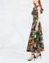 Philipp Plein Maxi-jurk met bloemenprint Zwart - Thumbnail 3
