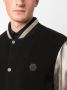 Philipp Plein Metallic bomberjack Zwart - Thumbnail 5
