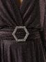 Philipp Plein Metallic jurk Roze - Thumbnail 5