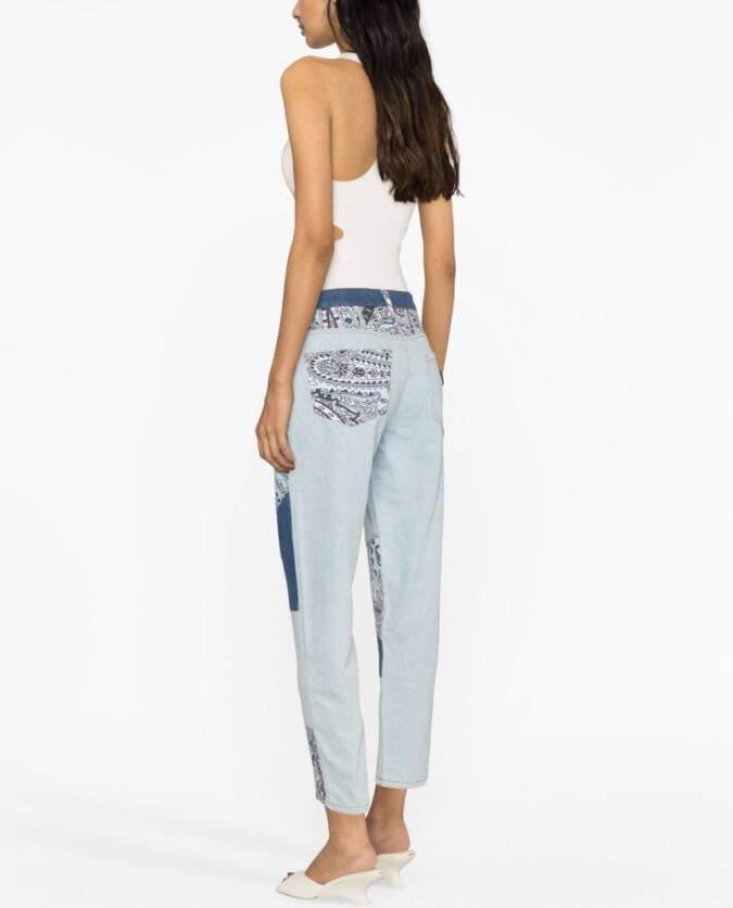 Philipp Plein Straight broek Blauw