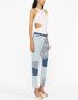 Philipp Plein Straight broek Blauw - Thumbnail 4