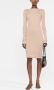 Philipp Plein Midi-jurk met veterdetail Beige - Thumbnail 2