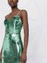 Philipp Plein Midi-jurk verfraaid met pailletten Groen - Thumbnail 3