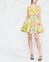 Philipp Plein Mini-jurk met barokpatroon Geel - Thumbnail 2