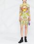 Philipp Plein Mini-jurk met barokprint Groen - Thumbnail 2