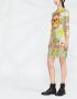 Philipp Plein Mini-jurk met barokprint Groen - Thumbnail 4