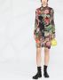 Philipp Plein Mini-jurk met bloemenprint Zwart - Thumbnail 2