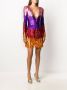 Philipp Plein Mini-jurk met colourblocking Roze - Thumbnail 3