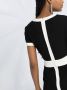 Philipp Plein Mini-jurk met contrasterende afwerking Zwart - Thumbnail 3