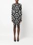 Philipp Plein Mini-jurk met jacquard Zwart - Thumbnail 3