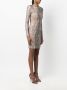 Philipp Plein Mini-jurk met print Beige - Thumbnail 4