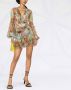 Philipp Plein Mini-jurk met print Beige - Thumbnail 2