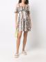 Philipp Plein Mini-jurk met pythonprint Beige - Thumbnail 2