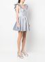 Philipp Plein Mini-jurk met ruches Paars - Thumbnail 3