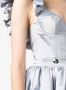 Philipp Plein Mini-jurk met ruches Paars - Thumbnail 5